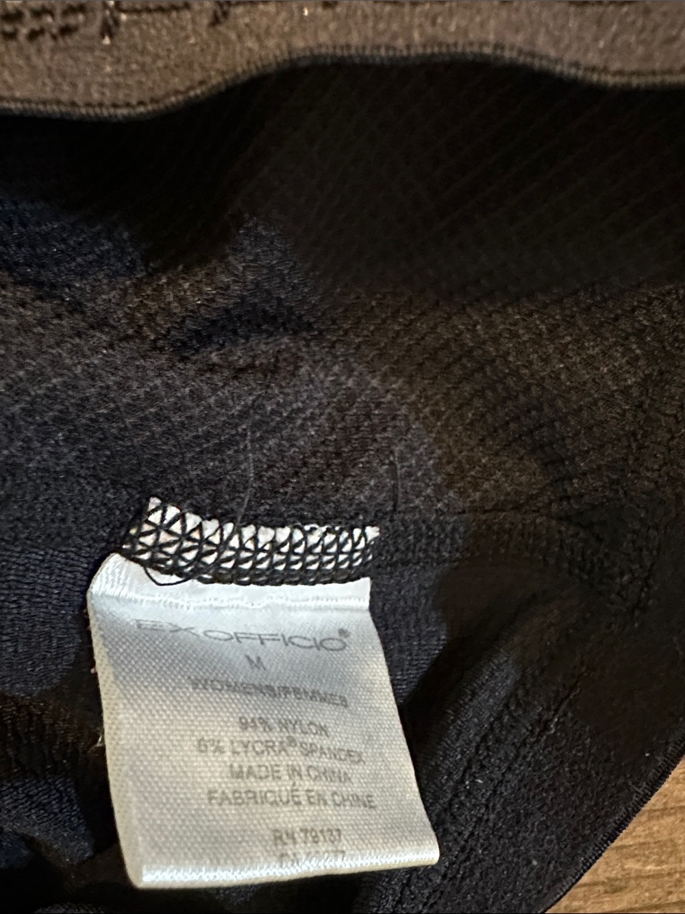 Exofficio Crossover Bralette - Black SZ M - Picture 3 of 3